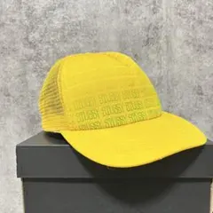 レアデザイン】Old STUSSY メッシュキャップ 総柄 黄色 ラスタ - メルカリ