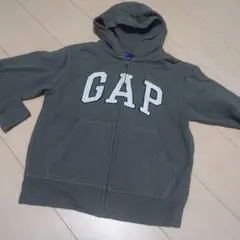 gapkids パーカー　カーキ　130　裏起毛
