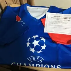 サッカーユニフォーム　ペプシ×UEFA ユニフォーム　当選品