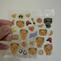 みきゃん　ぷくちゅるシールのサムネイル