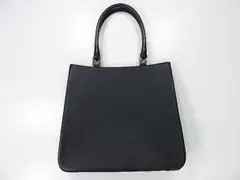 【値下げ】MORABITO　モラビト　ハンドバッグ　革　M字金具　レザー　鞄　黒のサムネイル