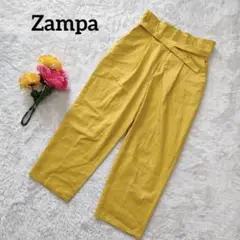 Zampaザンパ　イエローコットンパンツ　M