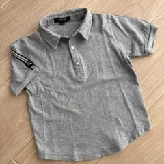 BURBERRY グレーポロシャツ 110cm