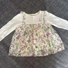 美品　センスオブワンダー　長袖カットソー　花柄