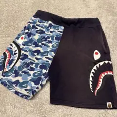 APE BAPE ハーフパンツ　ショートパンツ　メンズ　サイズL シャークのサムネイル