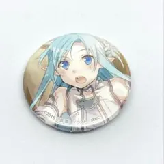 ソードアート・オンライン アスナ abec 個展 オンラインくじ 缶バッジ