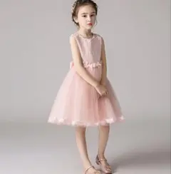 ドレス　女の子　ピンク　ワンピース　発表会　結婚式