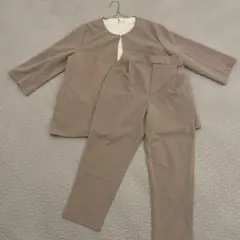 セットアップ　スーツ　ママ　母親　L 卒業式　入学式　入園式　パンツスーツ