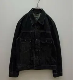 【超希少サンプル品】リーバイス 2nd ブラックデニムジャケット 3074刻印