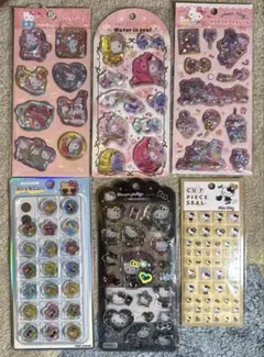 サンリオ　ハローキティ　シール　まとめ売り