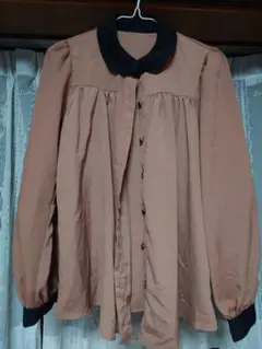 INGNI イング シャツ ブラウス 茶 ブラウン