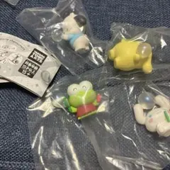 サンリオ キャラクターズ シャボン玉ミニフィギュア 4種セット