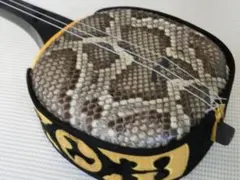 三線 本蛇革 本皮 本革 一枚張り 1枚張り 沖縄 松田三味線店 - メルカリ