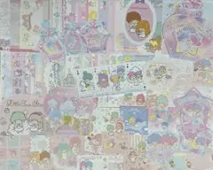 キキララ メモ帳　おすそ分け　サンリオ　ダイカット　平成レトロ　デザインメモ