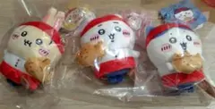 ちいかわ焼き 店員さんなマスコット ハチワレ ちいかわ うさぎ３点 新品未開封