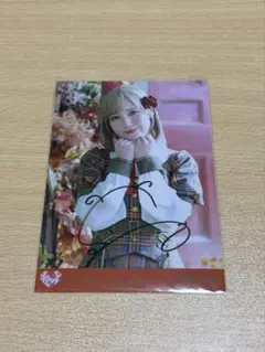 イコラブ 諸橋沙夏 ラブソングに襲われる 生写真 直筆