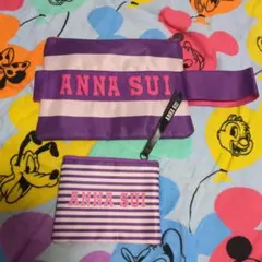 未使用☆ANNA SUI ポーチ 2点セット