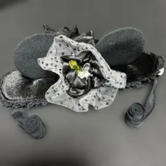 ディズニー カチューシャ ヘッドドレス ミニーマウス ゴスロリ