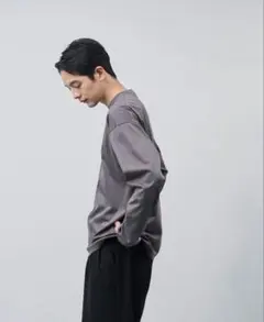 大人男子ラボ/ レタッチ/ アルビニコットン/ロングTシャツのサムネイル