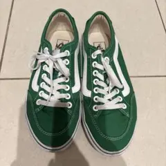VANS スニーカー グリーン