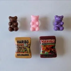 ジビッツ 5個セット シューズアクセサリー Pのサムネイル