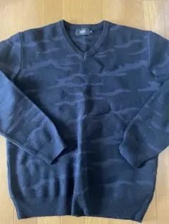 AZUL BY MOUSSY Vネックニット カモフラ柄 XLのサムネイル