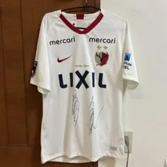 鹿島アントラーズ NAKATA 5 サイン入りシャツ Mサイズ - メルカリ