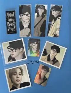 BTS JIMIN ブックマーク・ロングステッカー・ましかくフォト・フォトカード