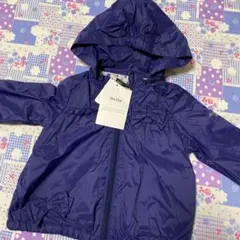 新品　べべ　ウィンドブレーカー アウター　フード取り外し可