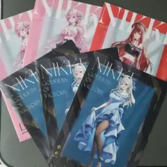 ローソンNIKKE クリアファイル　3種合計6枚