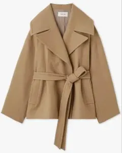 FRAY I.D ビッグカラーショートコート CML