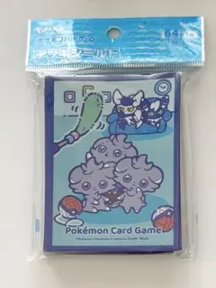 【新品】ポケモンカード　デッキシールド　ニャスパーニャオニクス　32枚入り デッキシールド『ニャスパー＆ニャオニクス』32枚入り【サプライ
