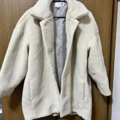 LAKOLE ボアコート Mサイズ クリーム