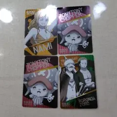 なか卯50周年ONE PIECE カードセット