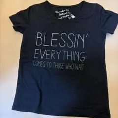 CECIL McBEE 半袖 Tシャツ ブラック ロゴのサムネイル