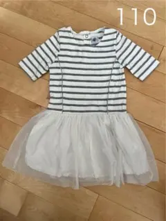 ⚫︎美品　プチーバトー　5ans ワンピース 110サイズ