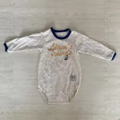 バースデイ ベビー ロンパース プレオール ロンT 70サイズ 生成り
