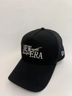 【NEW ERA】ブラック トラッカーキャップ