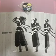 東京リベンジャーズ 松野千冬 場地圭介 ラバスト ノート セット