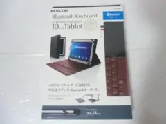 未使用品　ELECOM Bluetoothキーボード ケース一体　ソフトレザー