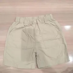 UNIQLO KIDS ナイロンハーフパンツ ベージュ 110cm