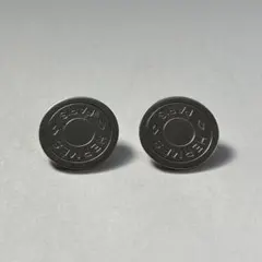 Hermès エルメスセリエイヤリング ヴィンテージ クリップ式 シルバー