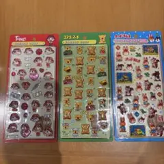 ボンボンドロップシール 3種セット ペコちゃん コアラのマーチ クッピーラムネ
