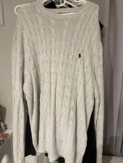 POLO RALPH LAUREN ケーブルニット セーター XL
