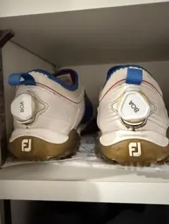 FootJoy Optiflex ゴルフシューズ ホワイト/ブラウン - メルカリ