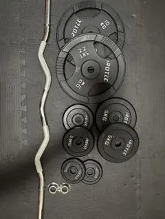 GYMWAY ラックマウントカールバー 発送可能 送料込みEZバー ジムウェイ
