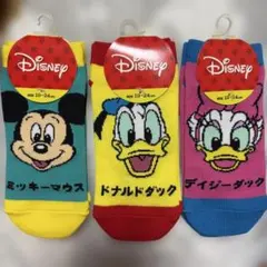 新品 ディズニー 靴下 3足セット 19〜24cm