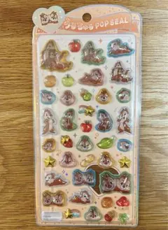 《正規品・新品未開封》うるちゅるポップシール　チップとデール　ディズニー