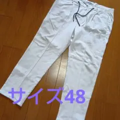ジャブスアルキヴィオ　RING　リング別注　永久クリース　ストレッチ　白　48のサムネイル