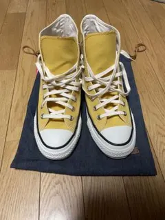 CONVERSE ALL STAR イエローハイカットスニーカー